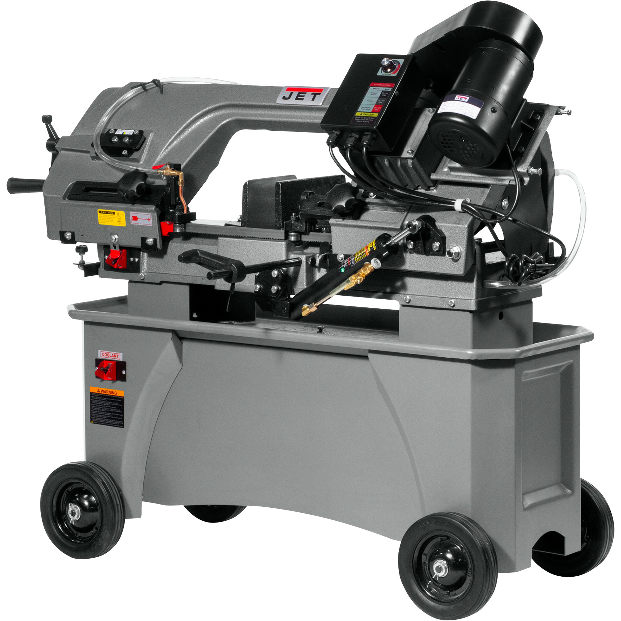 JET Variable-Speed Horizontal/Vertical Band Saw, 7in. x 12in., 115V, Model# HVBS712V